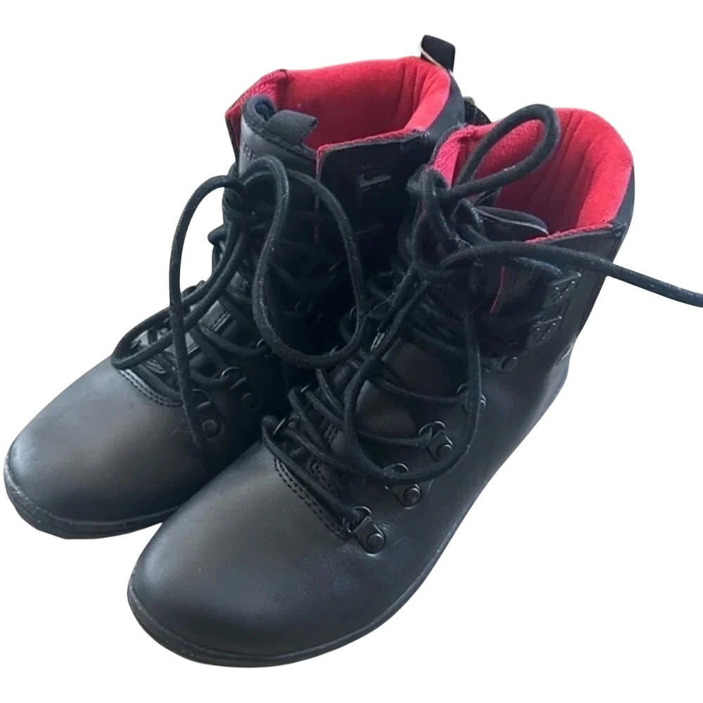 Terra Plana Womens Black/ Red VIVO Barefoot Active Shoes Franklin size 39